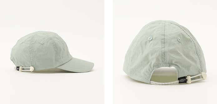 安全性にも配慮した「ナイロン バンジー キャップ」