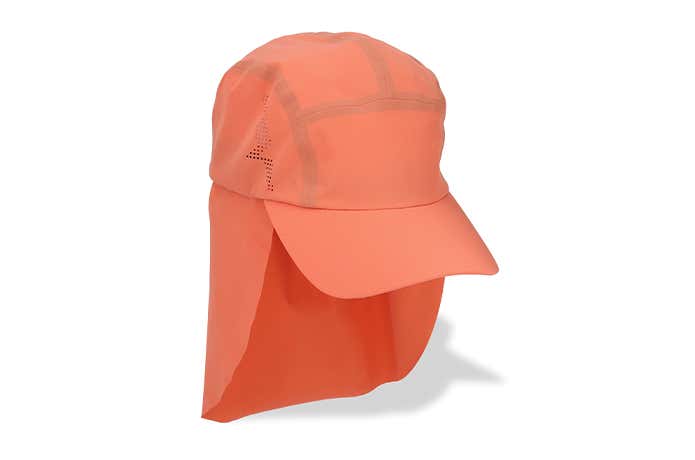 ネックガード付きキャップ