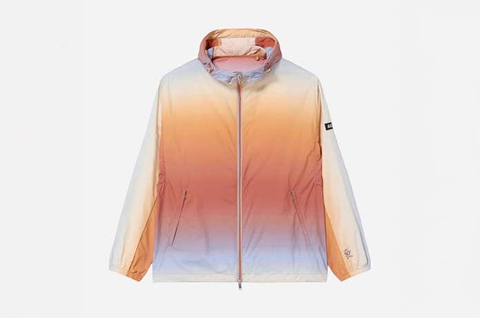 グラデーションプリント ジャケット