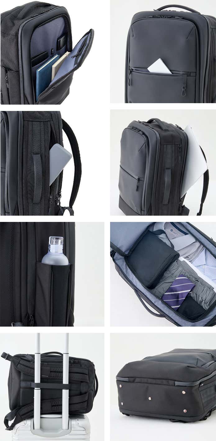 Biztripバックパック内部