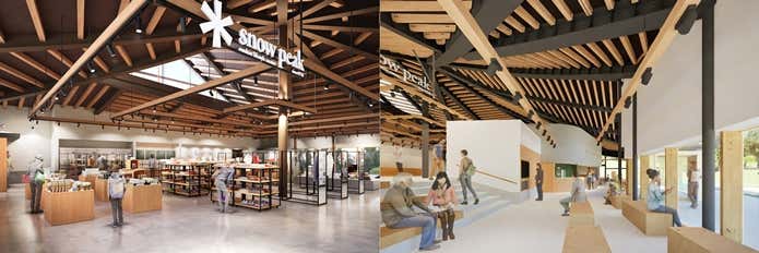 観光案内、スノーピーク直営店