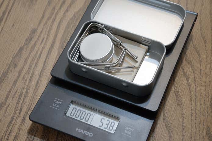 カルギイのドルクリップとドリッパー