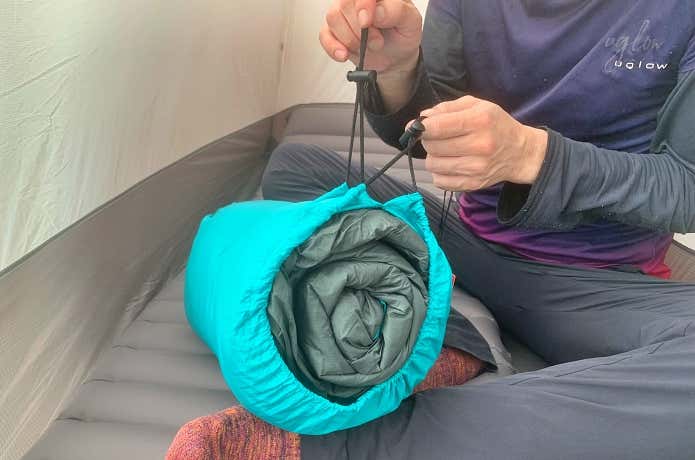 出し入れしやすい収納袋