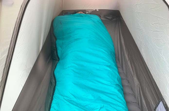 テント内で使用してみました