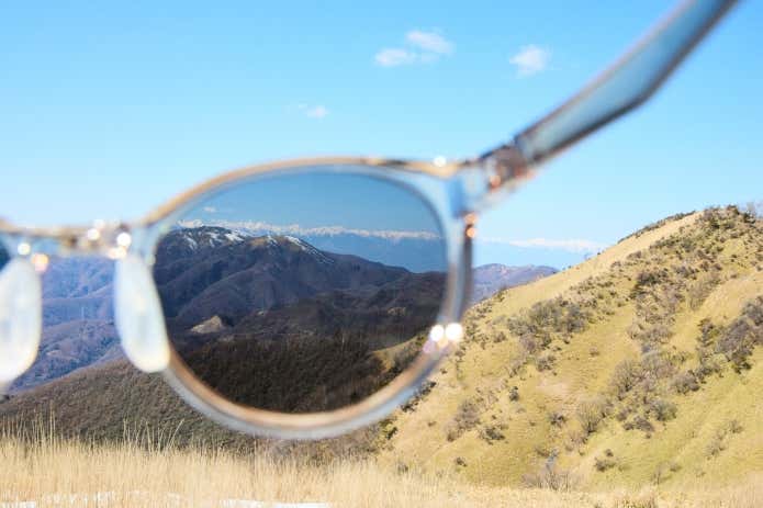 nihoのサングラスの偏光レンズの見えやすさ