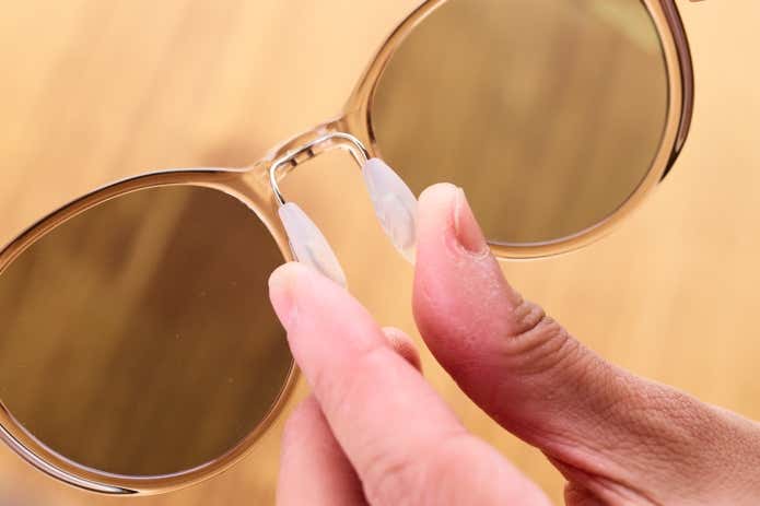 シリコンラバーのノーズパッド