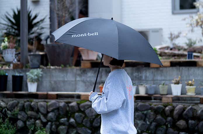 モンベルのO.D.アンブレラ カーボン 60を日常使い