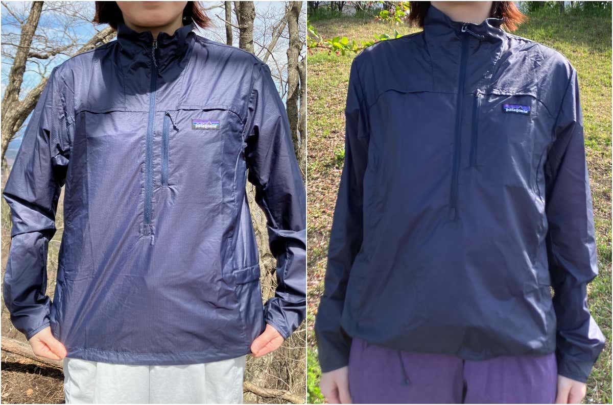 フーディニ・スタッシュ・1/2ジップ・プルオーバーのシルエット