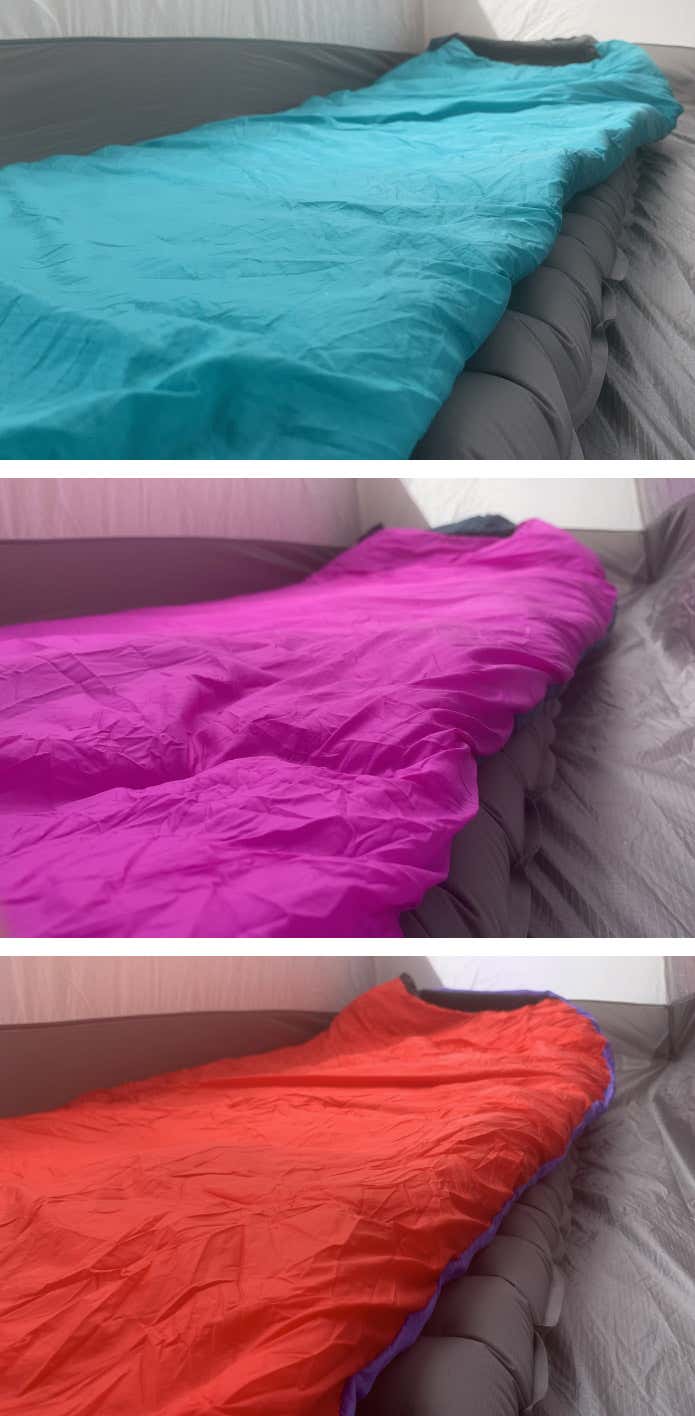 3モデルのふくらみの違い