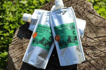 萩原酒造のアルミパウチ日本酒「山と酒」