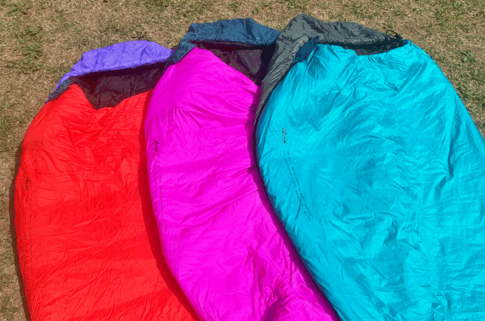 ナンガ初の化繊中綿を採用した寝袋「ZZZ BAG」