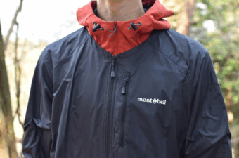 モンベル新作「ウインドブラスト Vネックジャケット」