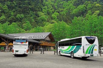上高地バスターミナル