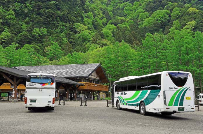 上高地バスターミナル