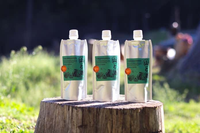 アルミパウチ日本酒「山と酒」