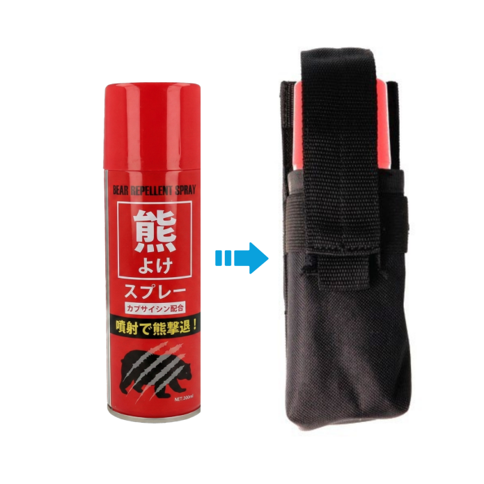 Fujikon 熊よけスプレー用ホルダー