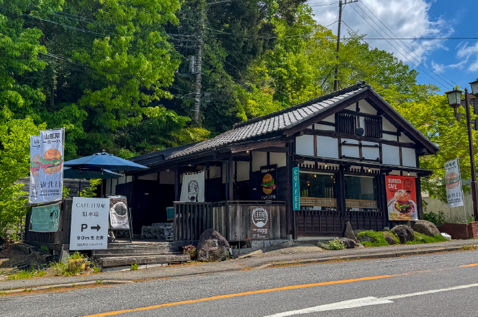 CAFE日升庵の外観