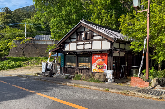 CAFE日升庵の外観