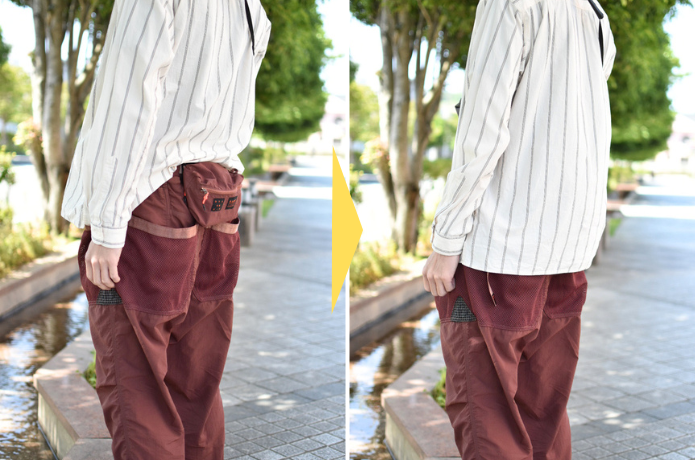 CHILL FANNY PANTSポーチ