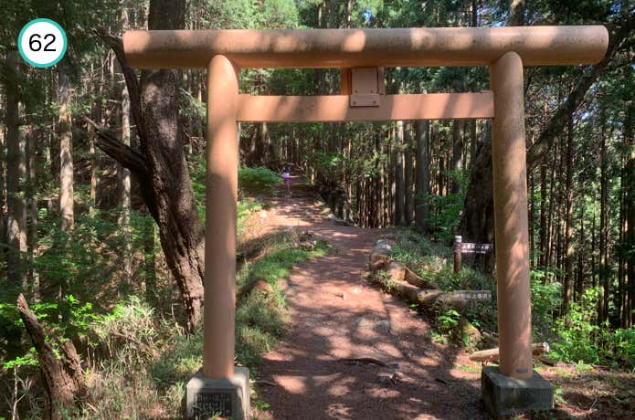 武蔵御嶽神社の鳥居