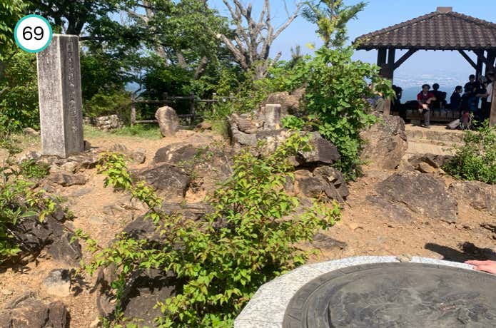 日の出山山頂