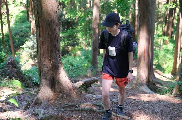 クレイモアのクリップファンをチェストストラップに装着