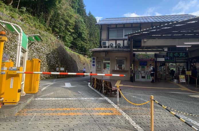 滝本駅駐車場