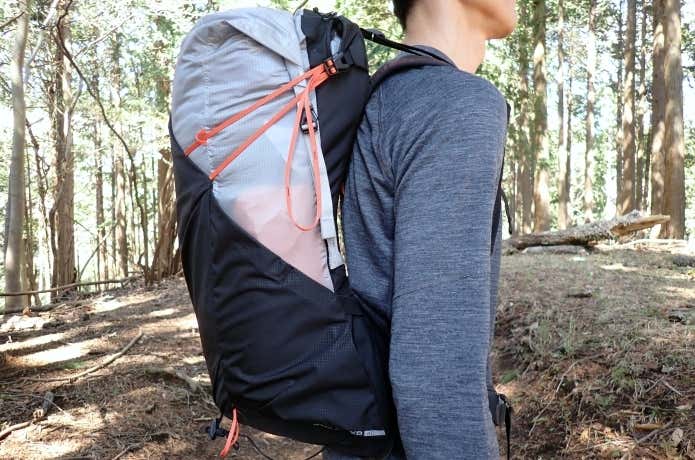 Rab「サイクロンXP40」フィット感のレビュー