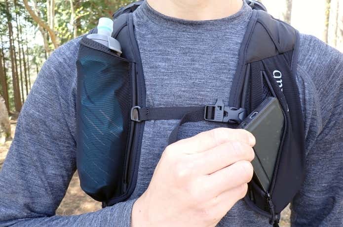 Rab「サイクロンXP40」収納力のレビュー