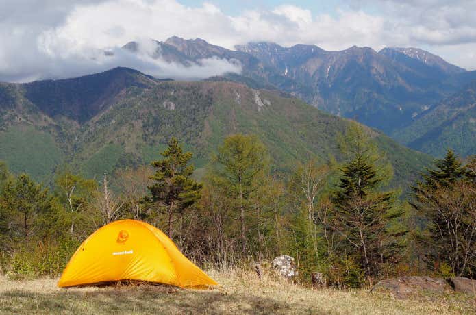 ステラリッジ テントを山で使う