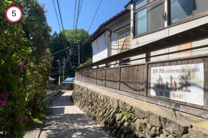 宿坊街へ