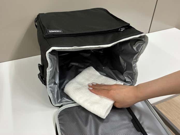 保冷バッグの正しいお手入れ方法