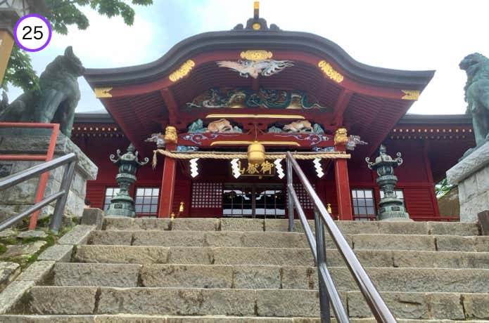 武蔵御嶽神社 幣殿・拝殿