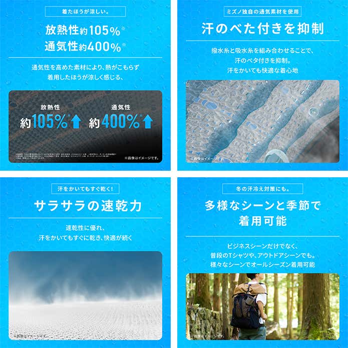 「ドライエアロフロー」シリーズ