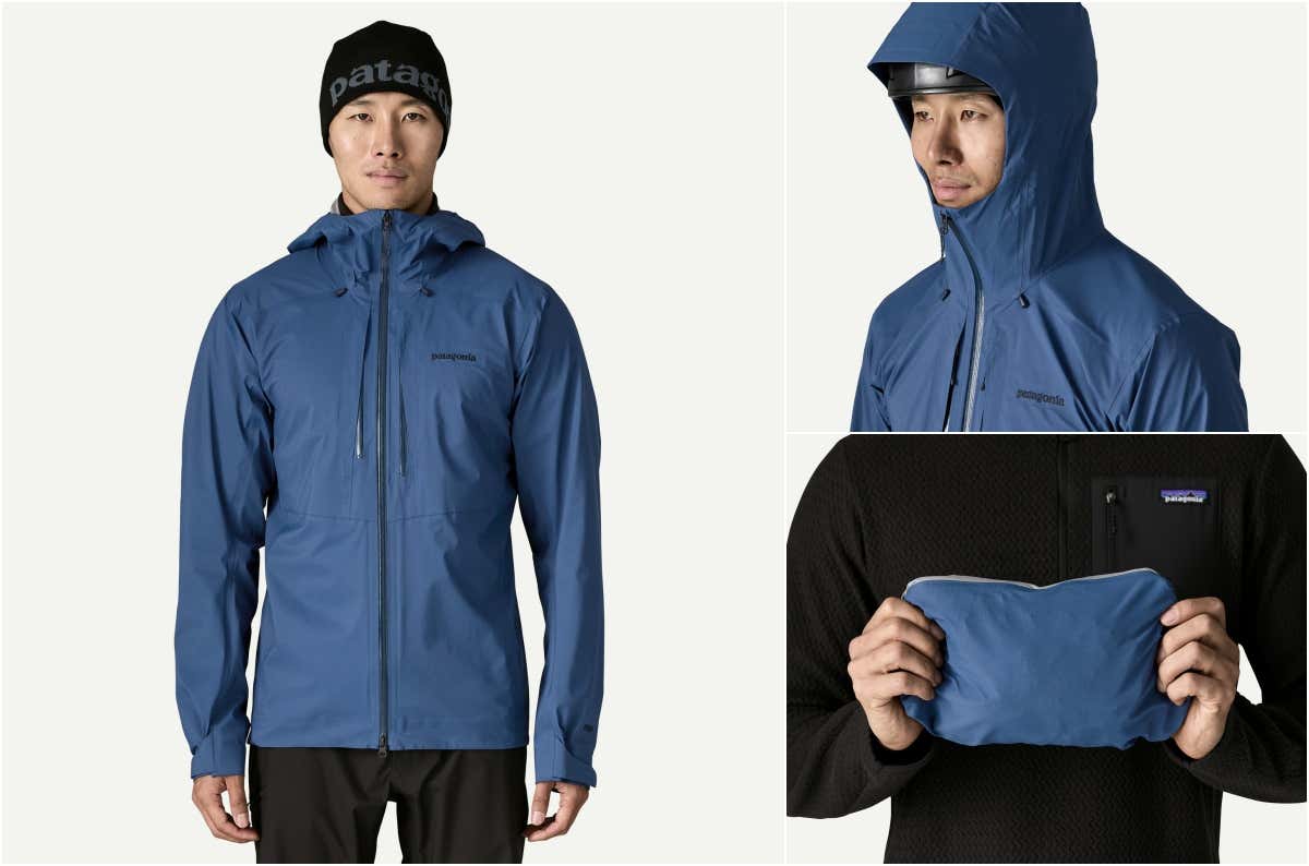 M10 ストーム・ジャケットを着用する男性