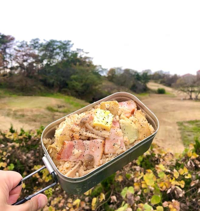 ジャガイモとベーコンのバター醤油
