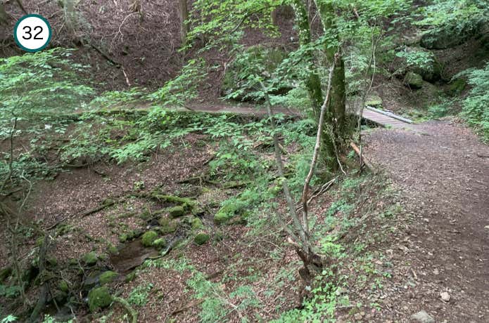綾広の滝上流