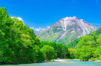 焼岳の上高地側登山道が通行止めに