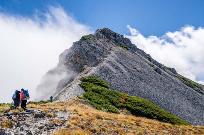 白馬岳の山頂