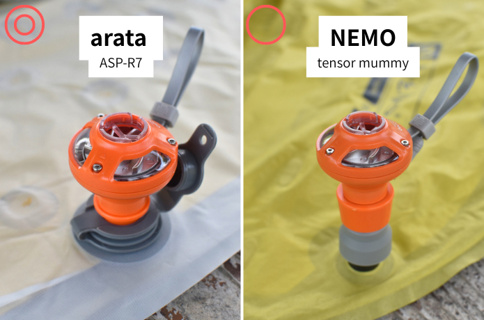 GIGA PUMP Airエアーマットチェック