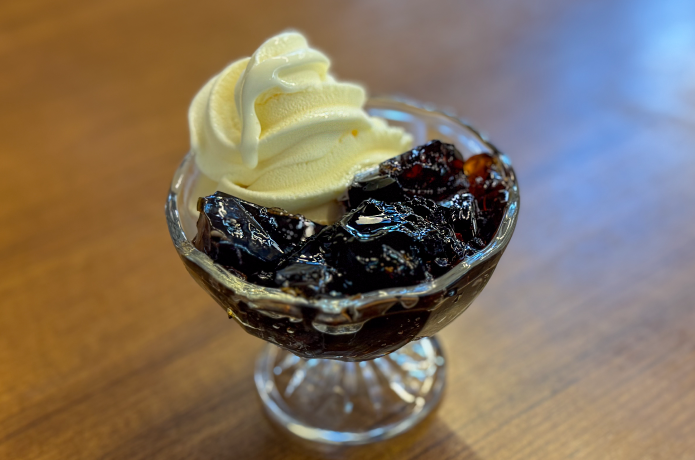 Yama cafeのコーヒーゼリー