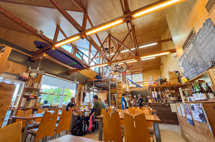 Yama cafeの内観