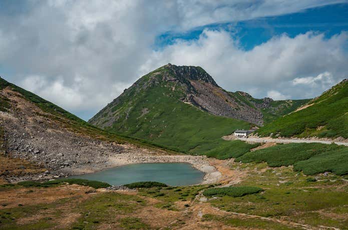 乗鞍岳の湖