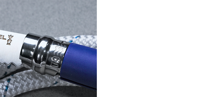 OPINEL独自の安全ロック機構「Virobloc®（ビロブロック）」