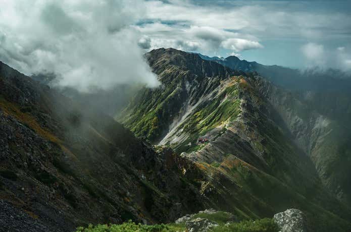 農鳥岳