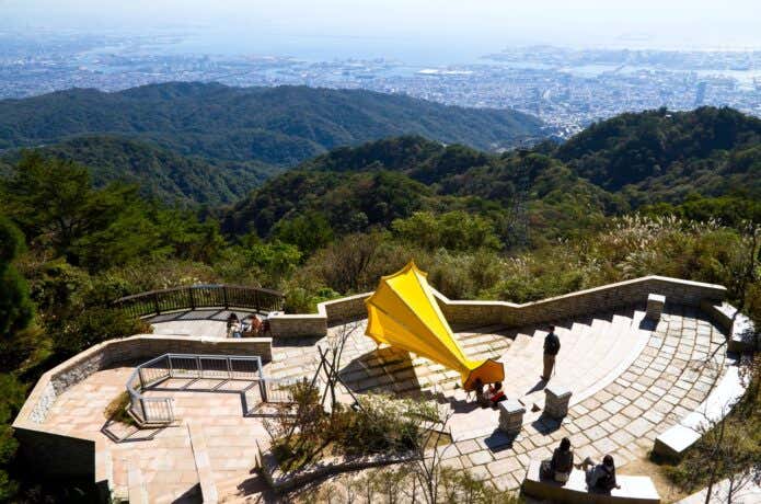六甲ガーデンテラスからの景色