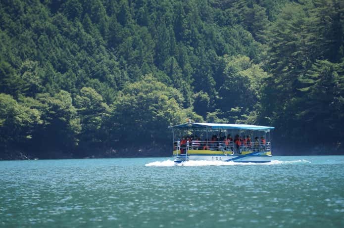井川湖渡船