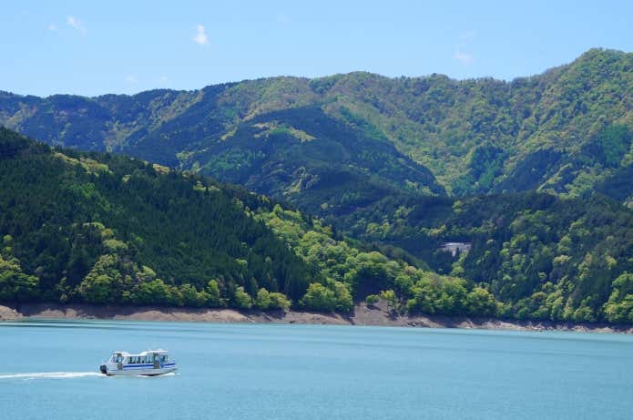 井川湖渡船
