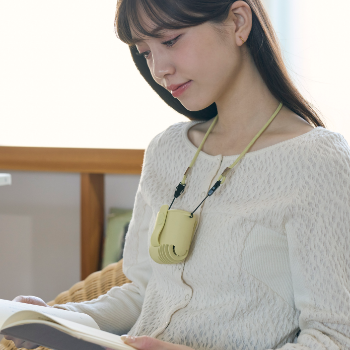首掛けでも使える2WAY仕様