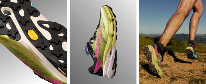 MERRELL最高峰のトレイルレーシングシューズ
